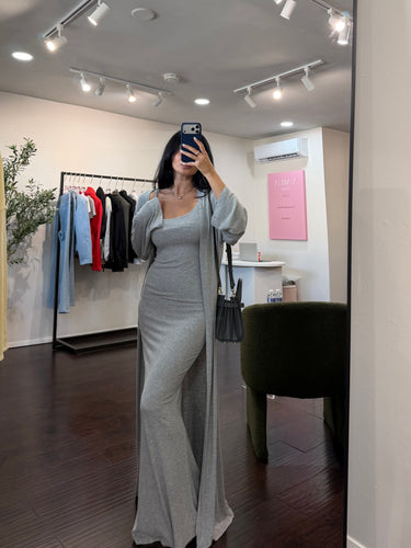 Dress and Cardigan Set