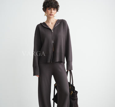 Lia Zip Cardigan & Pants Set