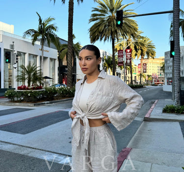 Terri Crop Beige
