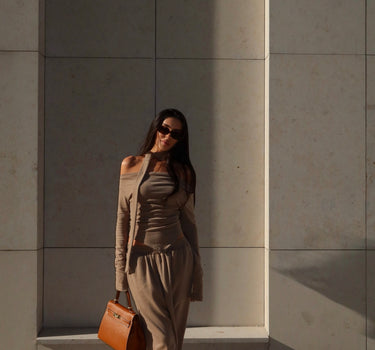 Leah 3-piece Pants Set Olive