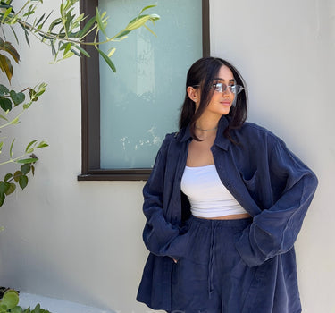 Nikki navy blue