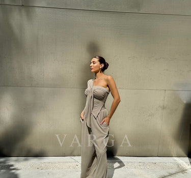 Brielle 2-piece Pants Set Olive