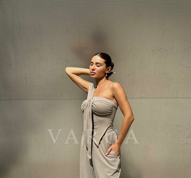 Brielle 2-piece Pants Set Olive