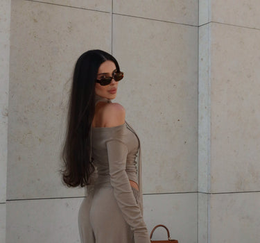 Leah 3-piece Pants Set Olive