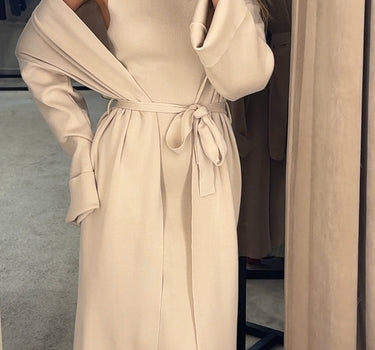 Leyla Knit Dress and Long Cardigan Set