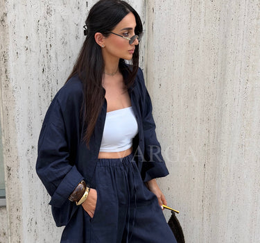 Merlyn Navy blue